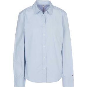 Tommy Hilfiger - Blouse - Blauw - Maat: L