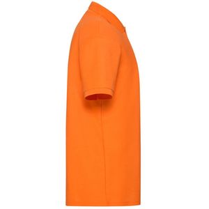 Fruit of the Loom - Piqué Poloshirt - Groen - 65% Polyester 35% Katoen