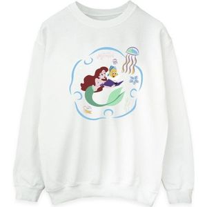 Li-cense Disney heren de kleine zeemeermin boek leest sweatshirt