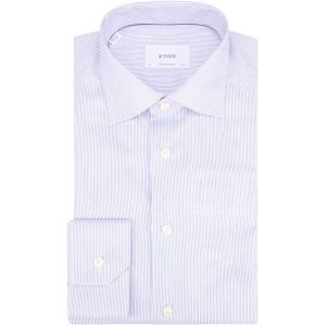 Eton - Dress Shirt - Wit - Lange Mouwen - Klassieke Kraag