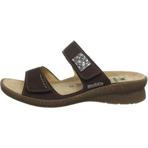 Mephisto - Bregalia - Sandalen - Leer - Zwart - Uitneembaar Voetbed