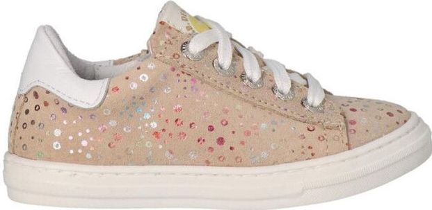 Develab - 42876 - Veterschoenen - Beige - Leer