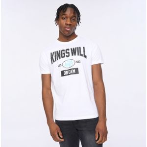 Kings Will Dream - Knockout - T-shirt - Wit - Heren