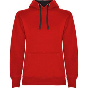 Roly - Urban Hooded Sweatshirt - Zwart - Polycotton - Met Kangoeroezak