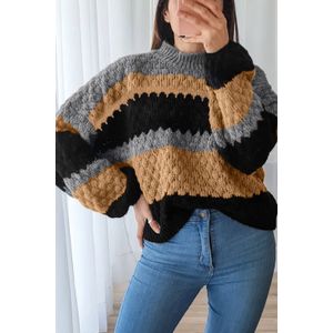 Gestreepte Trui Knit Sweater