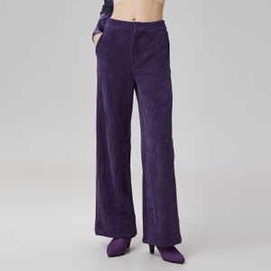 Fluwelen rechte broek