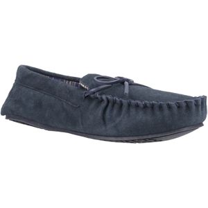 Hush Puppies - Clyde - Pantoffels - Navy