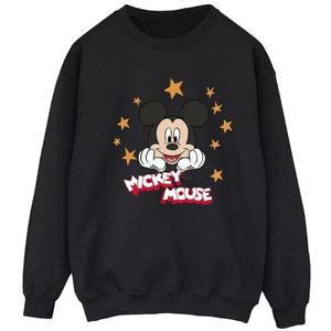 Sweater - Gedrukt - Zwart - Katoen/Polyester - Lange Mouwen