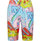 Philipp Plein - Bombing Graffiti Shorts - Veelkleurig - Korte Broeken