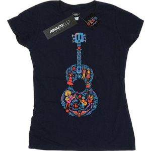 Li-cense - Disney Dames T-shirt - Gitaarpatroon - Katoen - Korte Mouwen