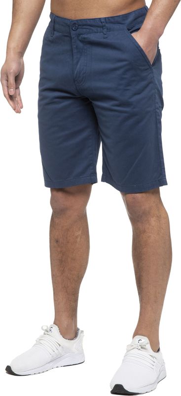 Enzo - Chino Korte Broek - Blauw - Heren