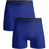 Boxershort Muchachomalo Men Solid Navy 