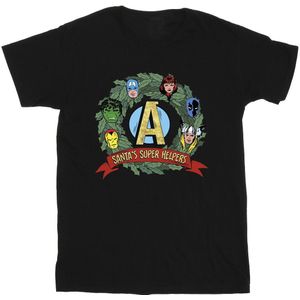 Li-cense Marvel heren superhelpers t-shirt