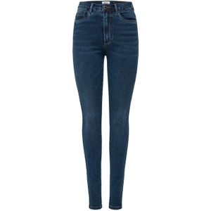 ONLY High Waist Skinny Jeans ONLROYAL Dark Denim Blue Regular