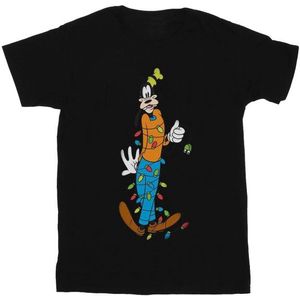 Li-cense Disney heren goofy kerstverlichting t-shirt