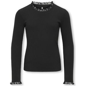 Only - Kogleslie - T-shirt - Zwart - Lange Mouwen