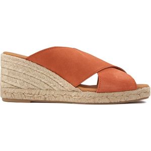 SOLE - Anita - Espadrille Sandalen - Gebrand Oranje