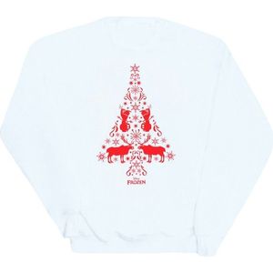 Li-cense Disney dames frozen kerstboom sweatshirt