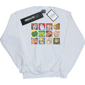 Li-cense Disney heren toy story character squares sweatshirt