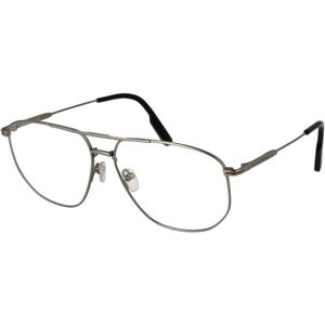 Ermenegildo Zegna - Brilmontuur EZ5242 007 - Zilver - Titanium - Demo Glazen