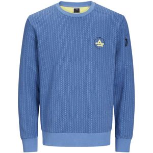 Jack & Jones Jcoaop chestprint sweat crew neck