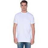 Slater Regular fit extra long t-shirt ronde hals