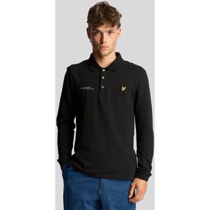 Lyle & Scott - Longsleeve Polo - Zwart