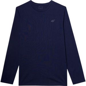 4F - wmm00tlonm375 - T-shirt - 100% Katoen - Met Lange Mouwen