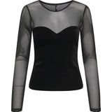 Onlsmooth - Top - Kanten Detail - Lange Mouwen - Regular Fit