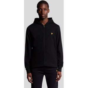 Lyle & Scott - Sports - Hoodie - Zwart - Lichtgewicht met Rits