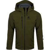 GUGGEN - Ultra Shell Jacket HD09 - Hardshell Jack - Olijfgroen - 3-Laags Waterdicht