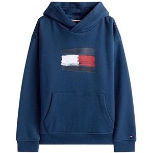 Tommy Hilfiger Kids - Regular Fit - Hoodie - Effen - Katoenmix