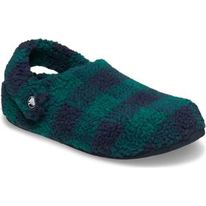 Crocs - Classic Buffalo Check Cozzzy - Pantoffels - Hosta / Navy