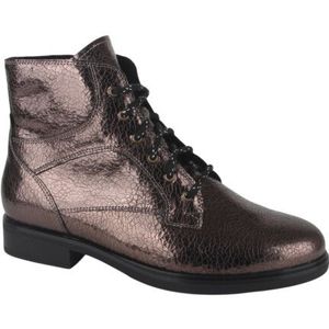 Durea - 9832 - Veterboot - Mokka - K-wijdte - Zacht Suède