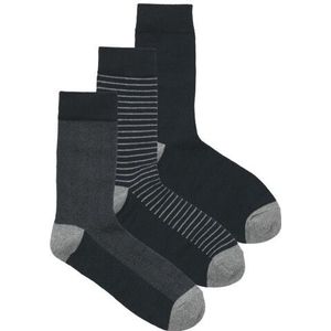 Jack & Jones Heren sokken jacordinary 3-pack giftbox donker