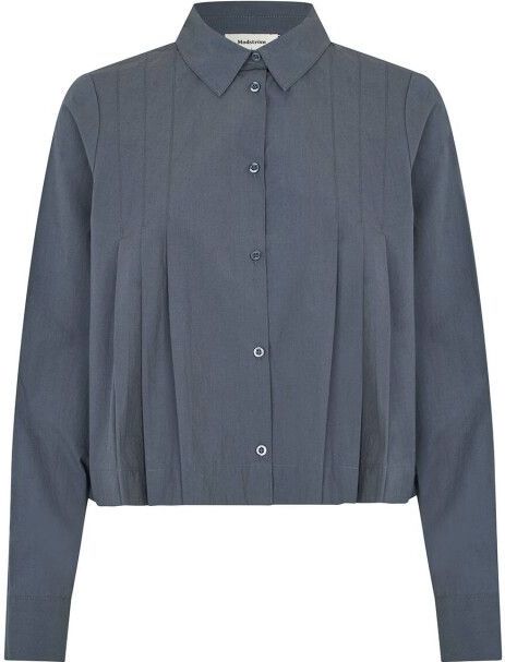 Modström - Blouse lange mouw - Blauw - 58653 PALMER