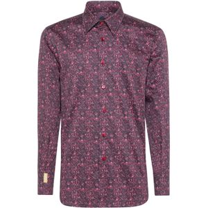 Overhemd - Slim Fit - Crest - Stretch Katoen Satin