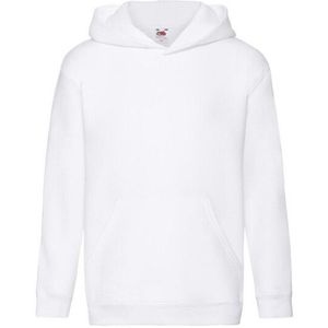 Fruit of the Loom - Kinder Premium Effen Hoodie - 70% Katoen - 5-15 jaar