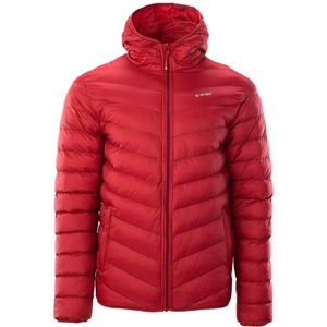 Hi-Tec - Salrin - Gewatteerd Herenjack - Zwart - 100% Nylon, 220gsm, Gewatteerd, Gerecycled, Reflecterend detail