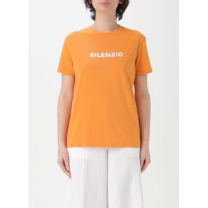 Aspesi - Dames T-shirt - Blauw - 100% Katoen