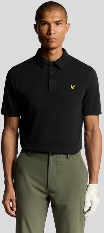 Lyle & Scott Golf Tour Poloshirt - Zwart