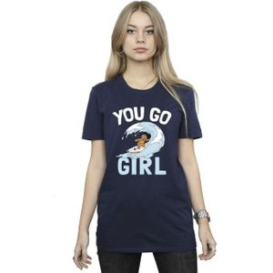 Li-cense Disney dames lilo and stitch you go girl katoenen vriendje t-shirt