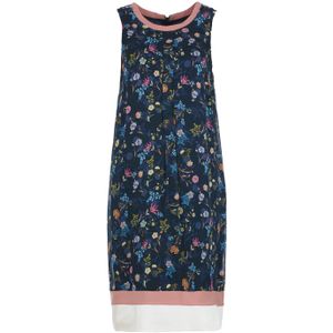 Midnight Garden - Viscose Jurk - Mouwloos - A-lijn