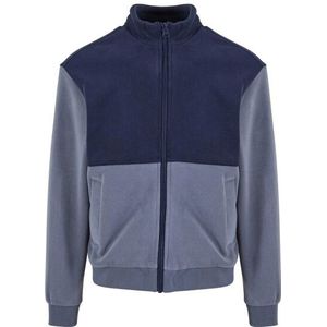Urban Classics Heren polar fleece jas met kleurblok