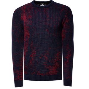 Rusty Neal - Gebreide Trui - Gekleurd - Ronde Hals - Casual Pasvorm
