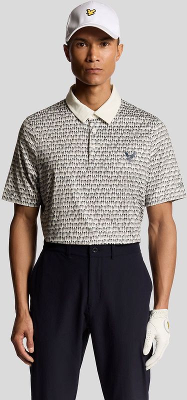 Lyle & Scott - Golf Divot Poloshirt - Wit