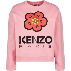 Kenzo - Sweatshirt - Roze - Bloemlogo