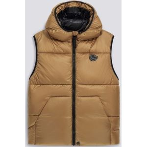 Heren donkerbruin TANNER GILET Vest