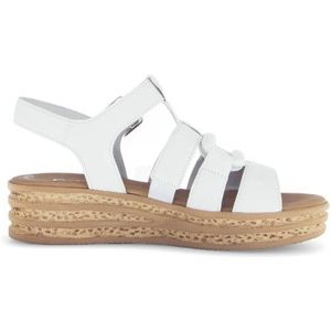 Gabor - Dames Sandalen - Wit - Leer