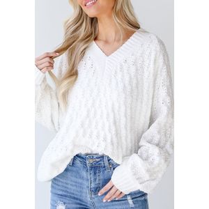 V-hals Lange Mouwen Trui